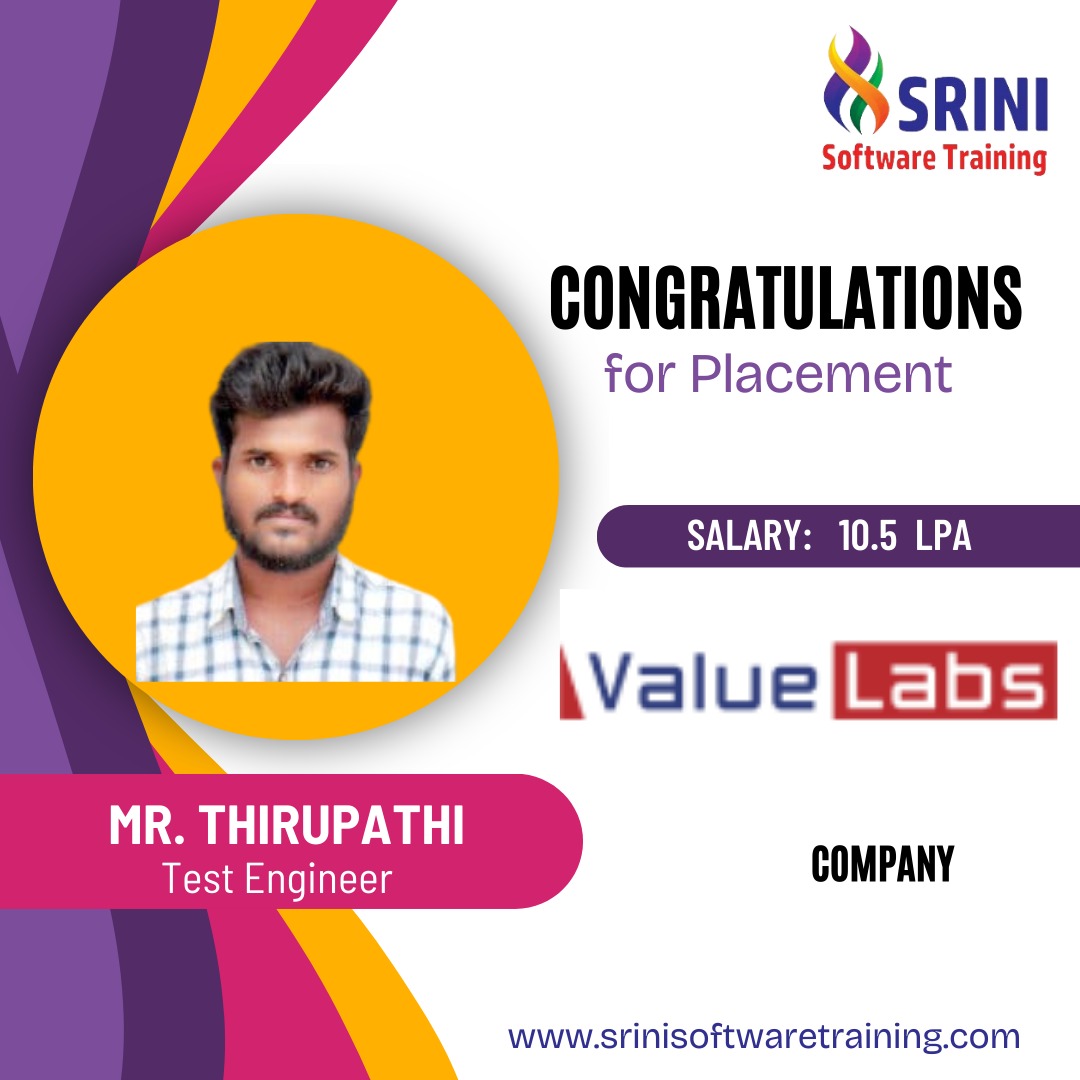 Srini Software Institute Placements